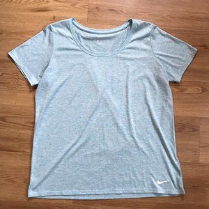 Nike Dri Fit XL Blue Short Sleeve T Shirt
